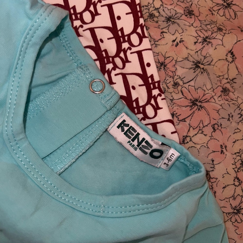 Kenzo and Dior infant one piece set